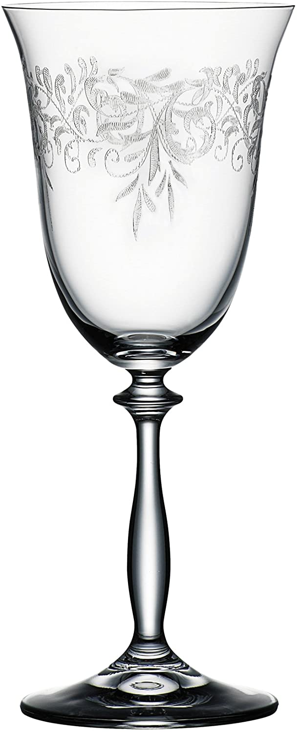 Bohemia Cristal Angela 093/006/001 6-Piece Wine Glass Set 350 mL