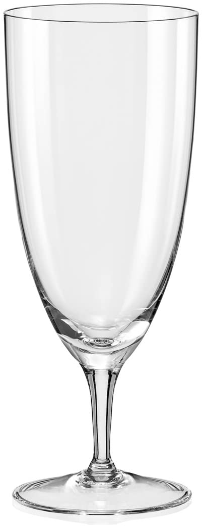 Bohemia Crystal Kate 6 Beer Glass CL 38, Glass, Clear, 25 x 17 x 21 cm