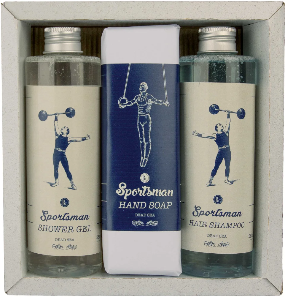 Bohemia Gifts & Cosmetics Sportsman Shower Gift Set for Men