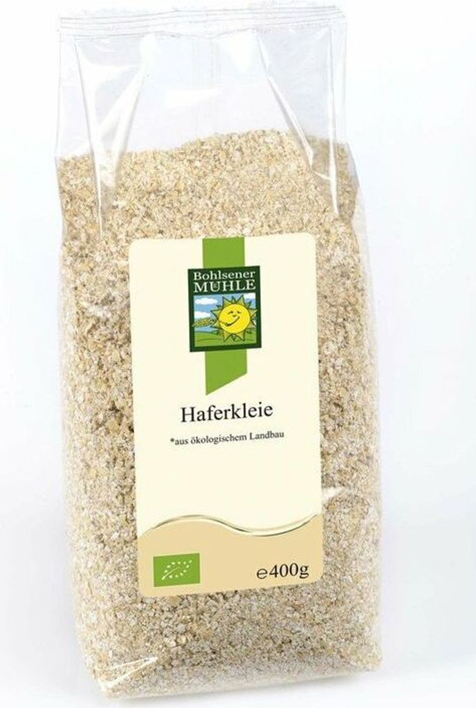 Bohlsener Mühle Haferkleie -- 400g x 6  - 6er Pack VPE