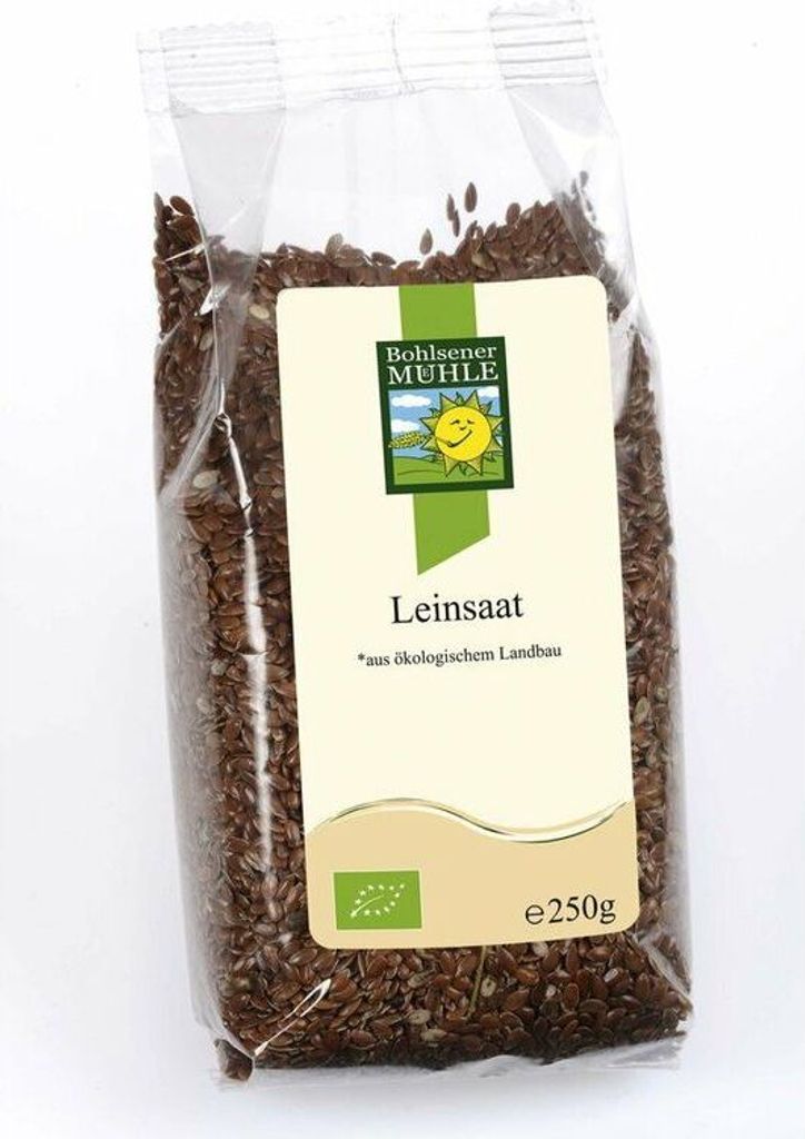 Bohlsener Mühle brown linseed -- 250g x 8 - 8-pack VPE