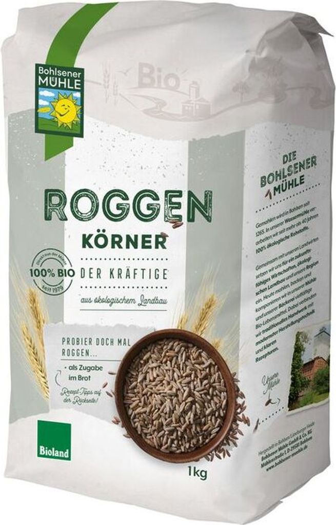 Bohlsener Mühle Rye -- 1kg x 6 - 6-pack VPE
