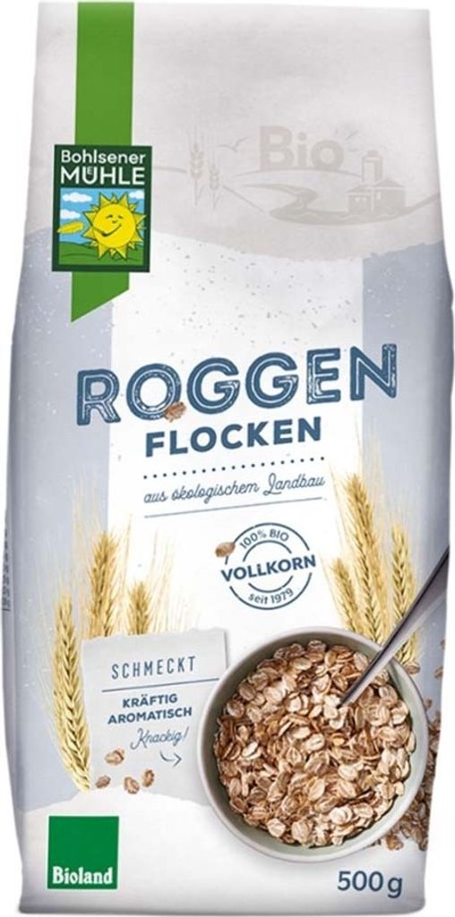 Bohlsener Mühle Roggenflocken -- 500g