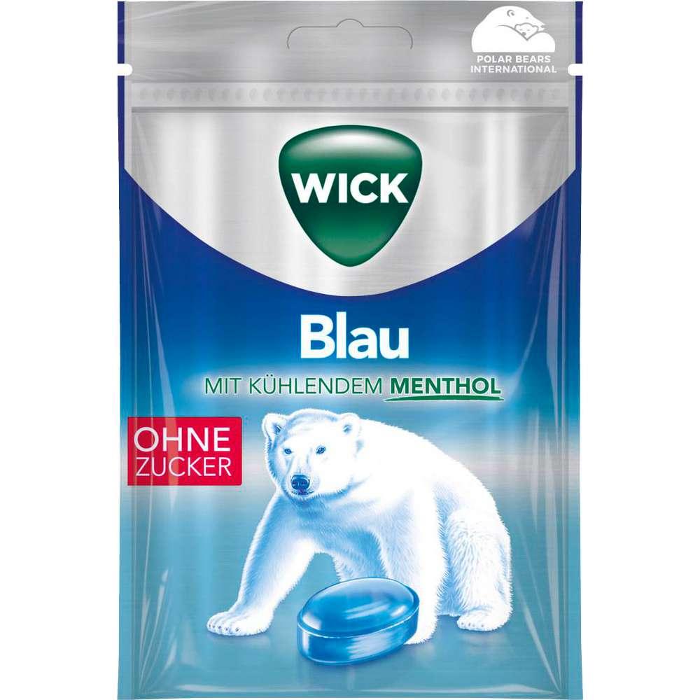 Blue Menthol Candies, sugar-free