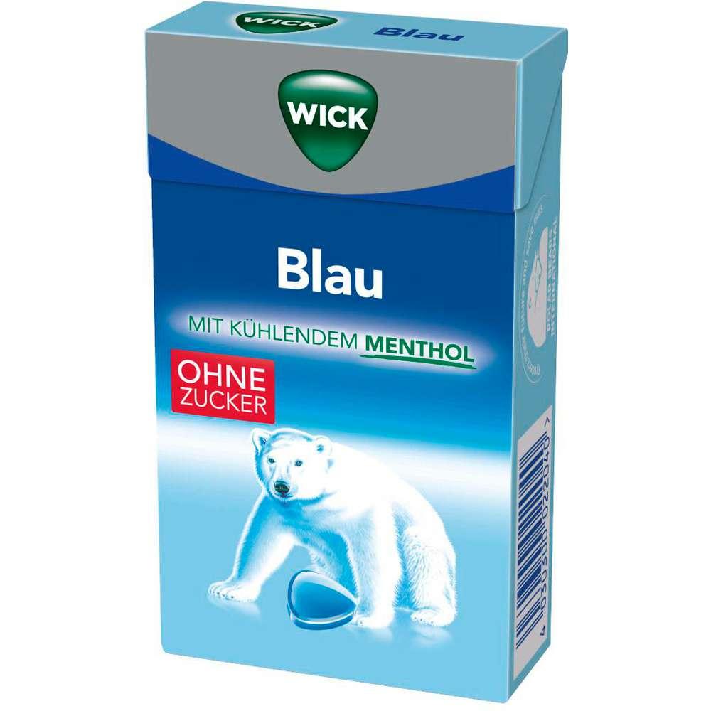 Blue Menthol Candies, sugar-free