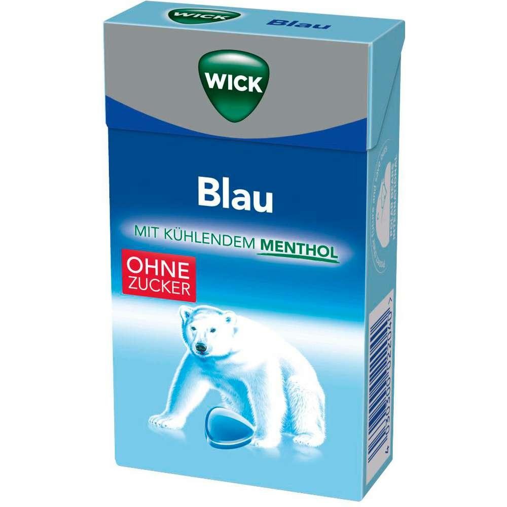 Blue Menthol Candies, sugar-free