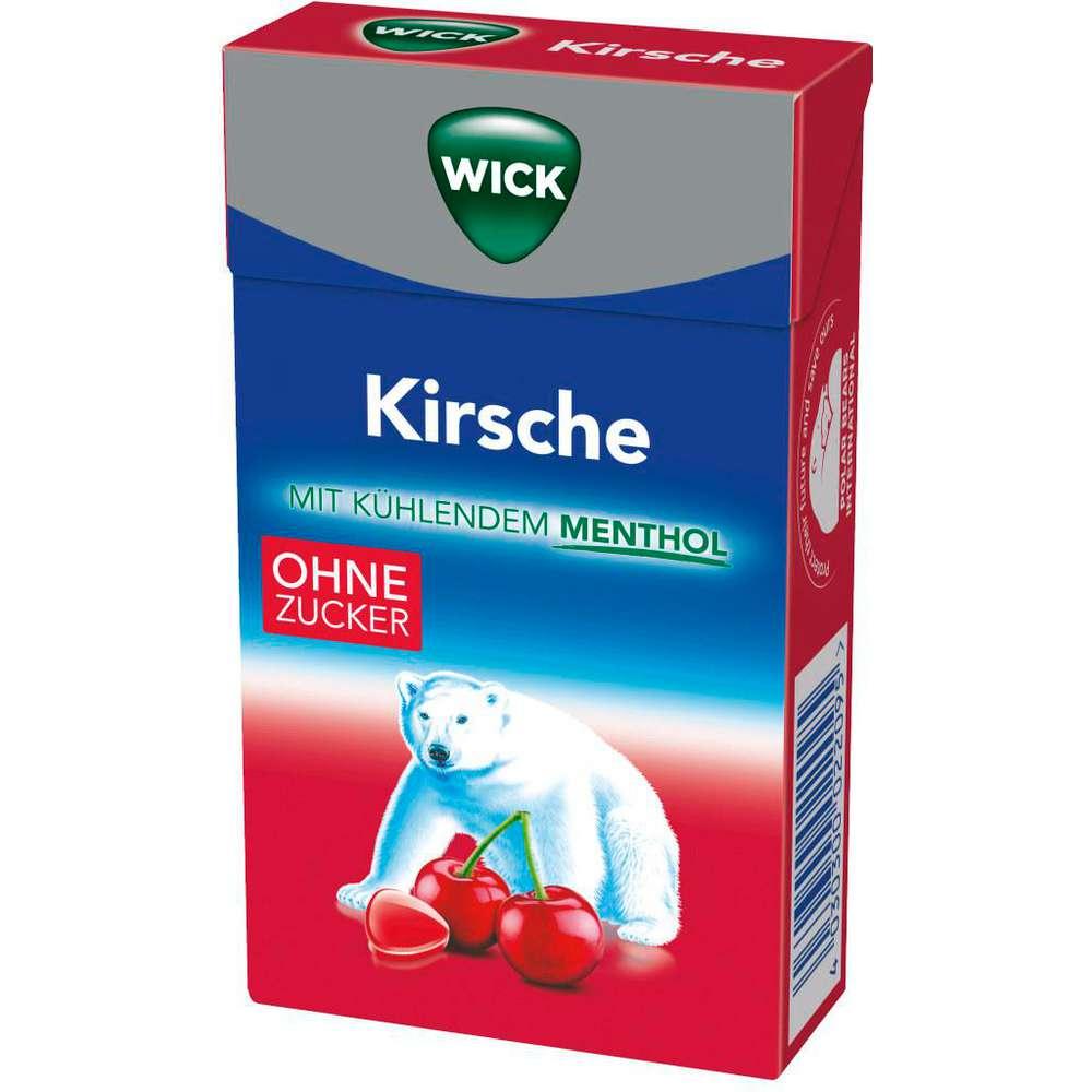 Cherry-eucalyptus candies, sugar-free