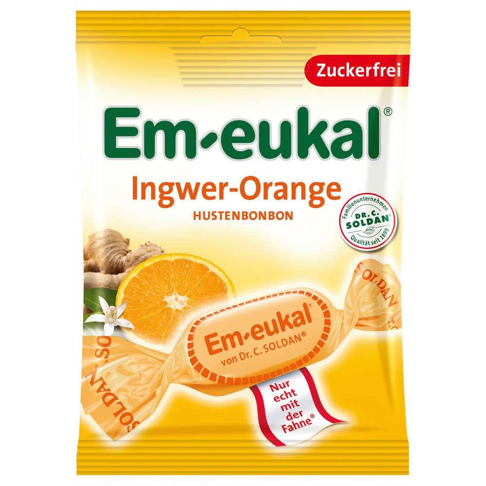 Orange-ginger candies, sugar-free