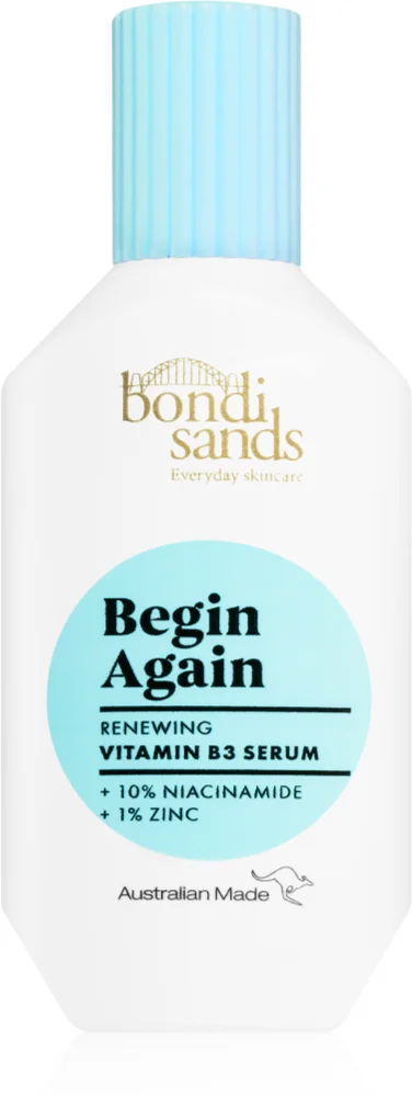 Bondi Sands Everyday Skincare Begin Again Vitamin B3 Serum brightening and renewing serum to unify skin tones