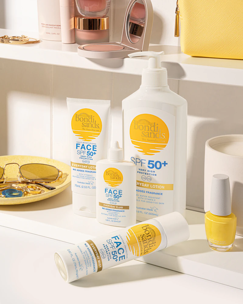 Bondi Sands SPF 50+ Everyday Face Fluid Tanning Fluid for the Face SPF 50+