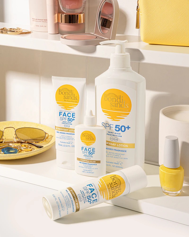 Bondi Sands SPF 50+ Everyday Face Fluid Tanning Fluid for the Face SPF 50+