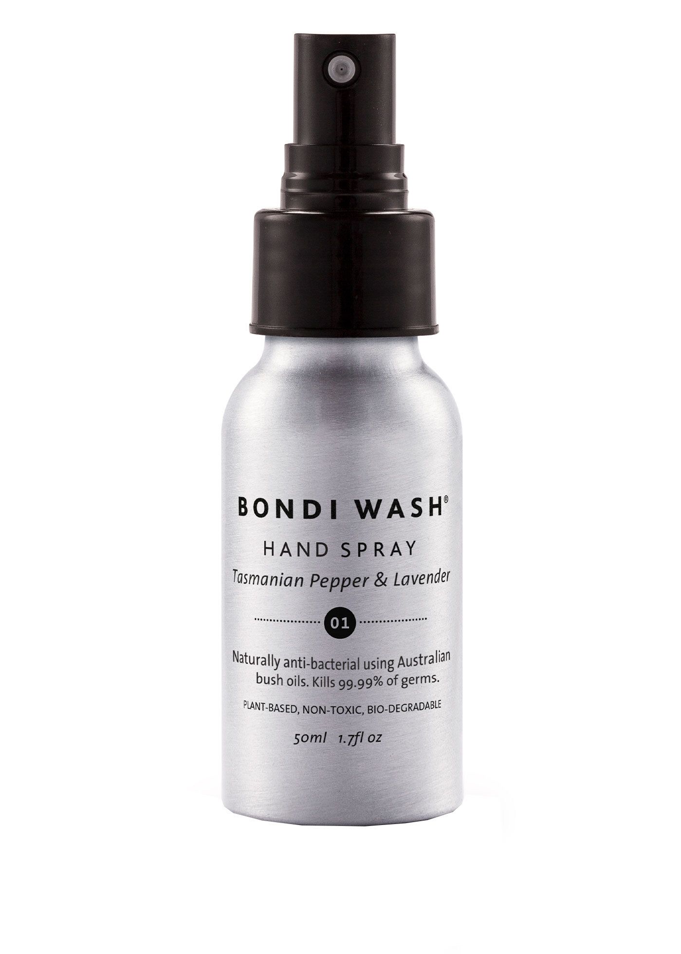 Bondi Wash Hand Spray Tasmanian Pepper & Lavender