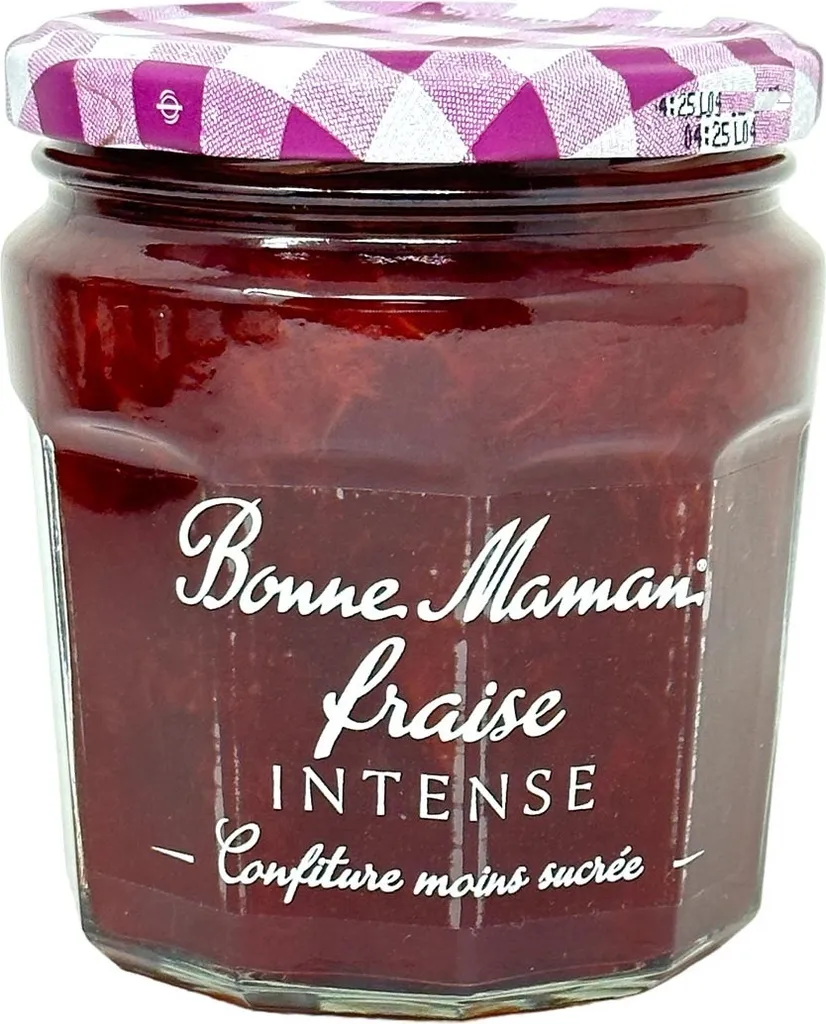 Bonne Maman Erdbeerkonfitüre intense - Intensiver Fruchtgenuss aus Frankreich, 335g