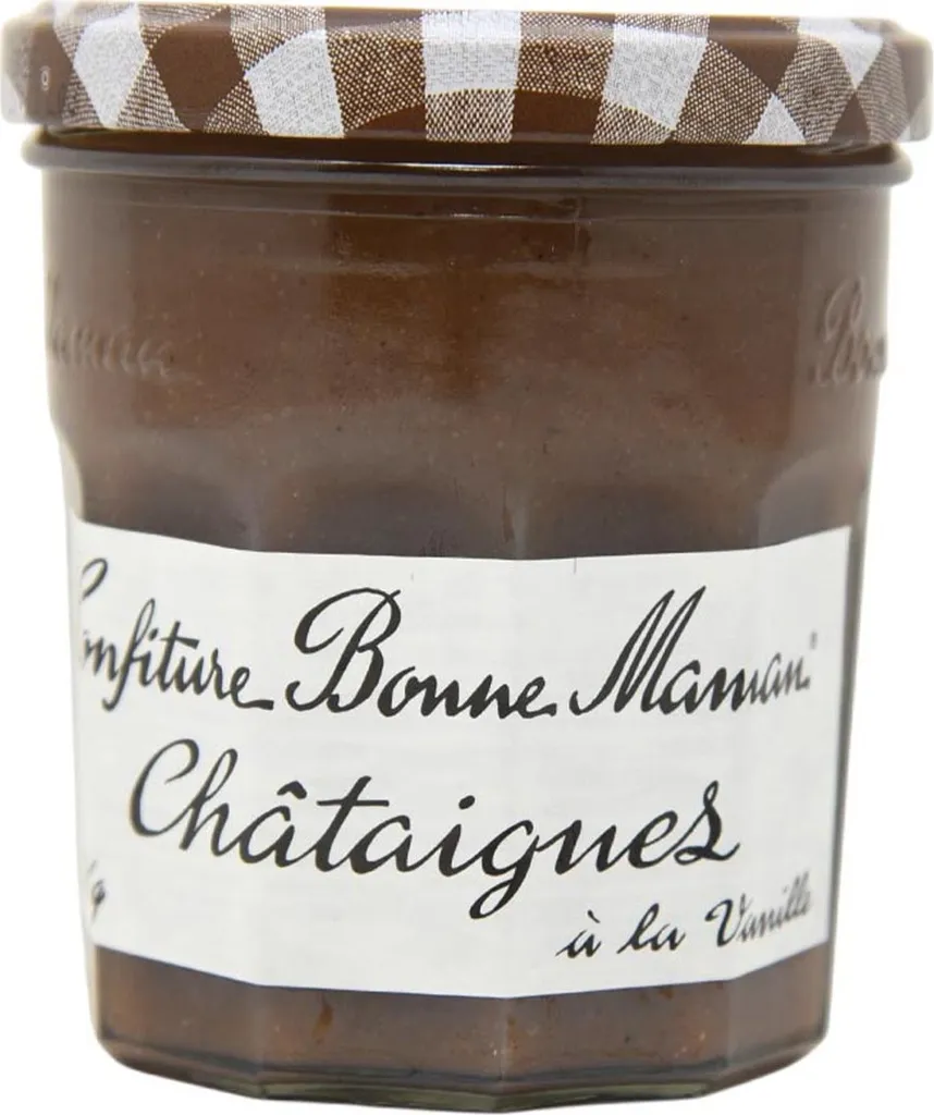 Bonne Maman Kastanien-Vanille Konfitüre Authentischer Genuss aus Frankreich 370g