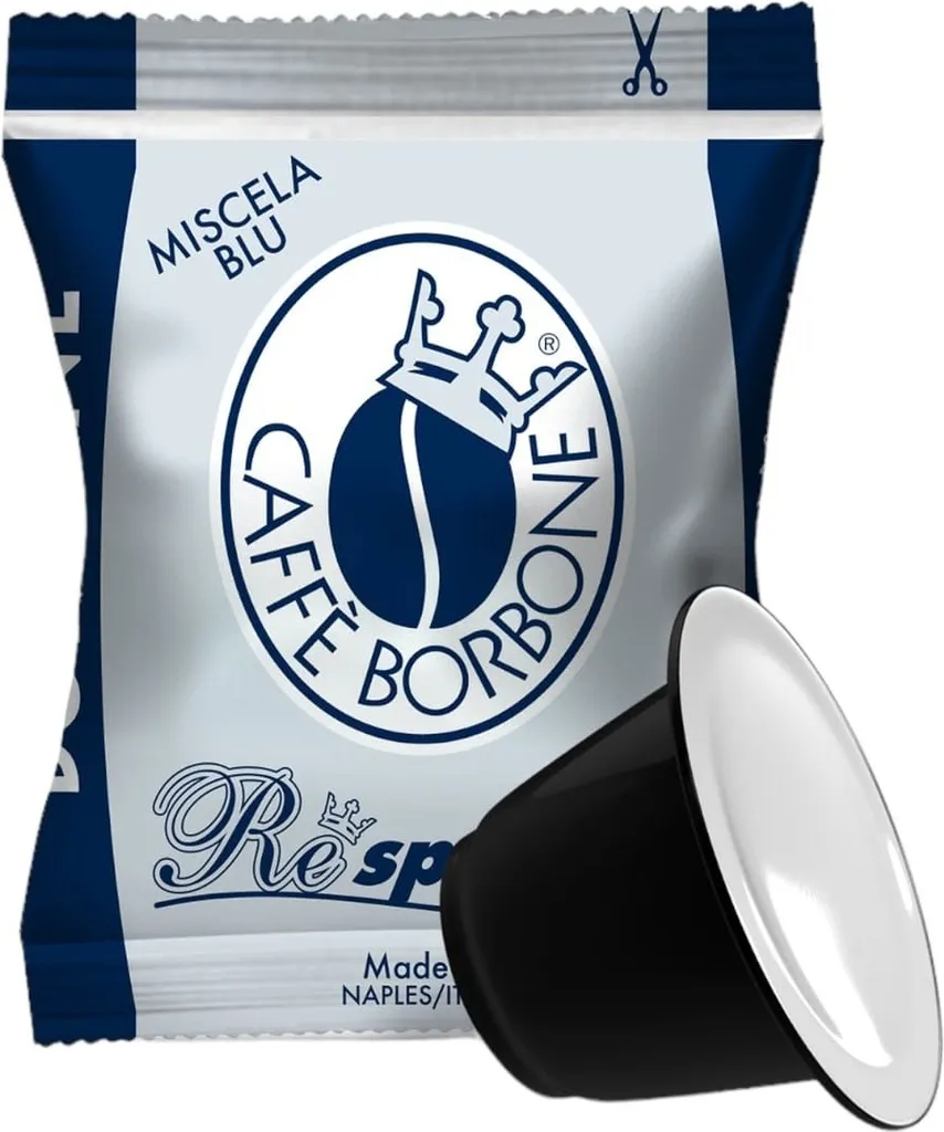 BORBONE 100 REspresso capsules blue