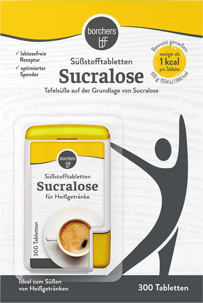 BORCHERS Sucralose Tabletten Spender 300 Stk.