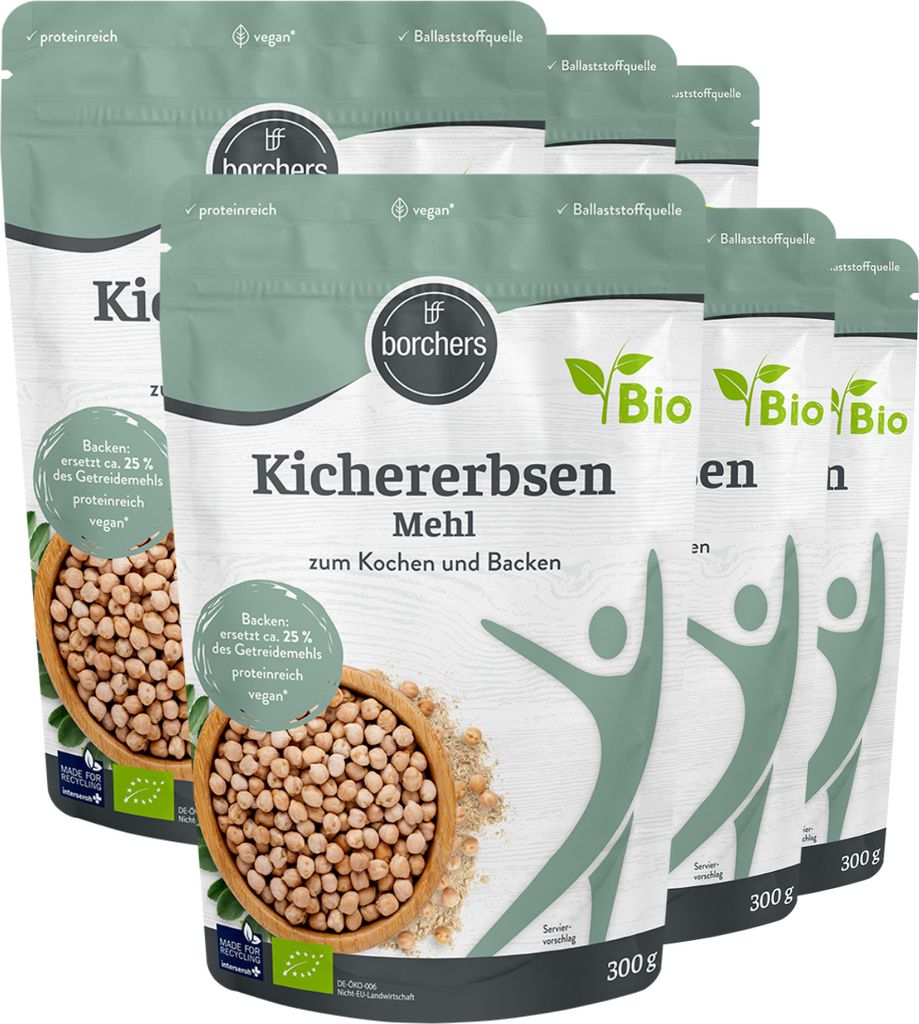 BORCHERS Pea Flour (6x300g)
