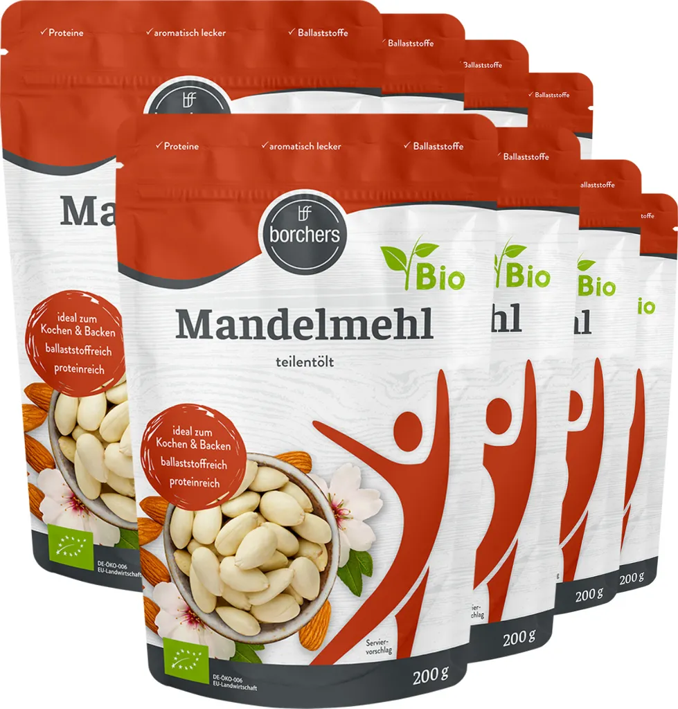 BORCHERS Almond Flour (8x200g)