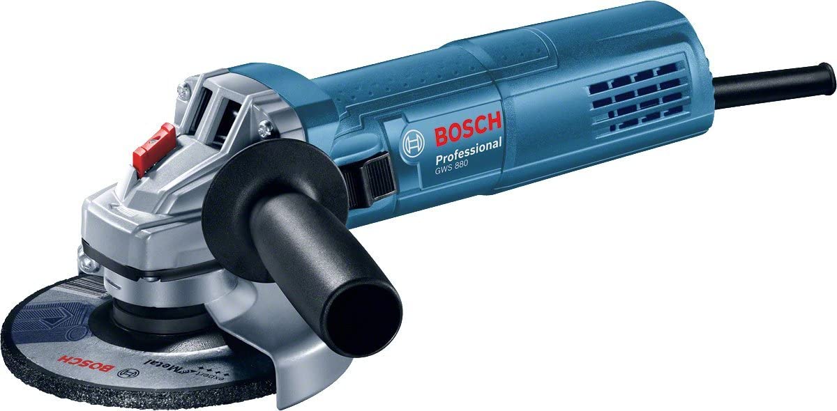 Bosch Professional Angle Grinder Gws 880 (880 Watts, Disc Ø: 125 Mm, Idling