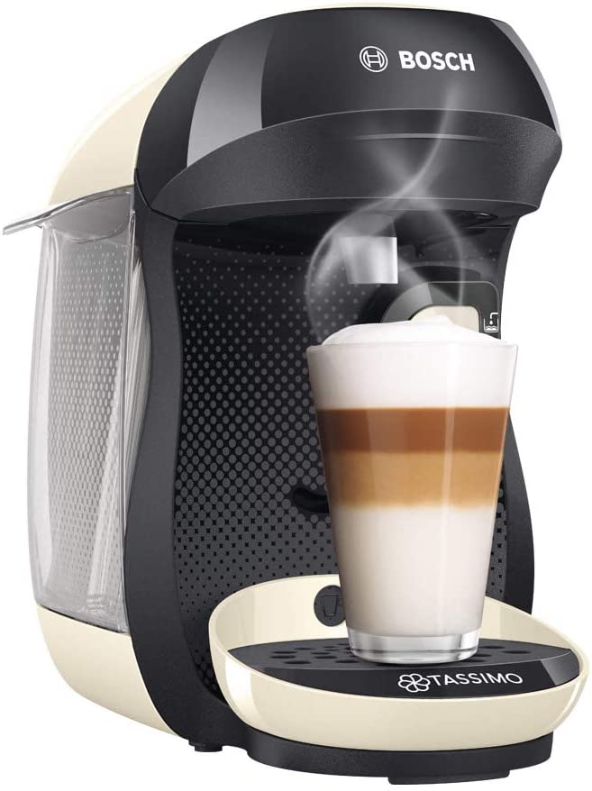 Bosch TAS1406 Tassimo Vivy2 Capsule Machine - for Over 70 Drinks - Fully Automatic - Suitable for All Cups - Compact Size