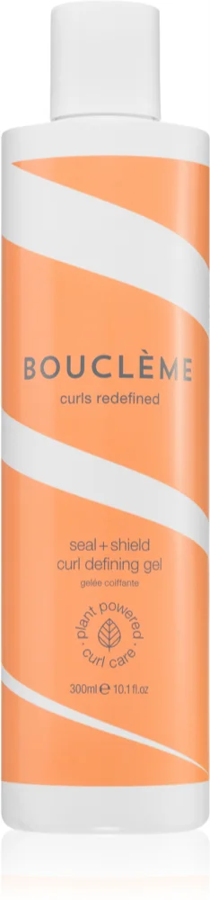 Bouclème Seal + Shield Curl Defining Gel Styling gel for strengthening naturally wavy hair against damaged hair