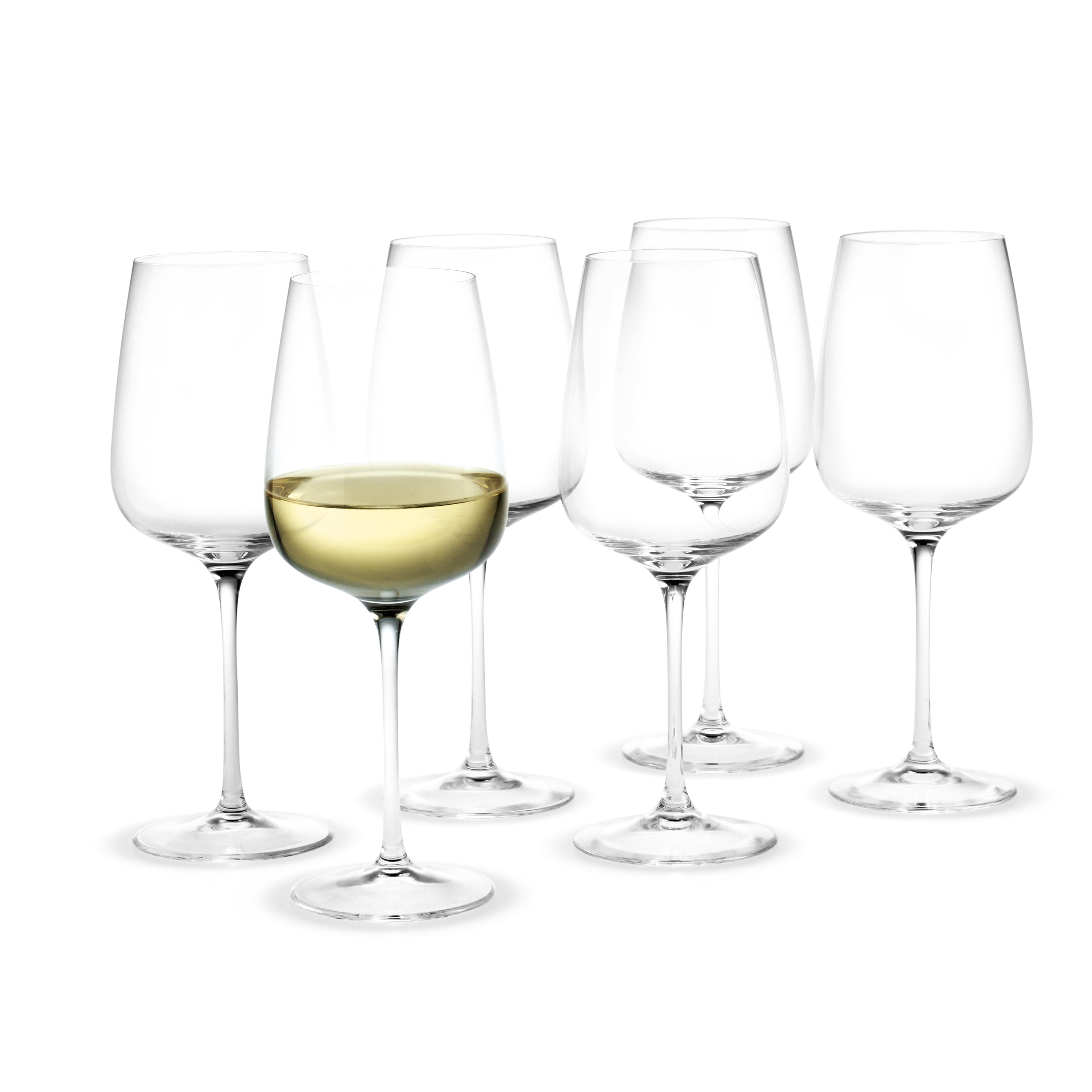 Holmegaard Bouquet White Wine Glass Pack of 6