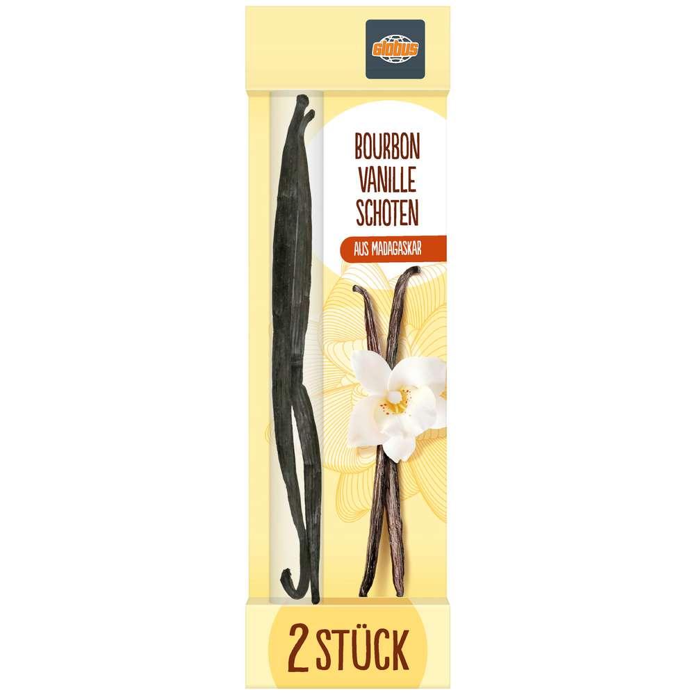 Bourbon vanilla pods, 2 pieces