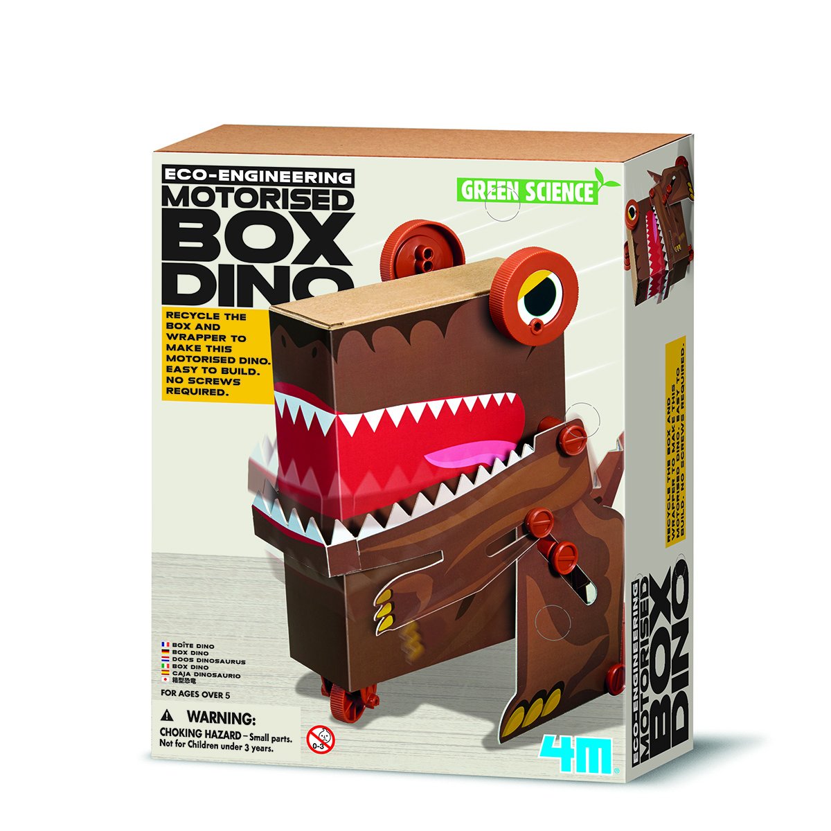 4M Box Dinosaur Toy
