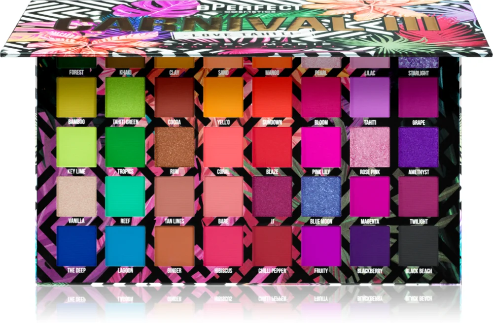 BPerfect Carnival III Love Tahiti Eyeshadow Palette