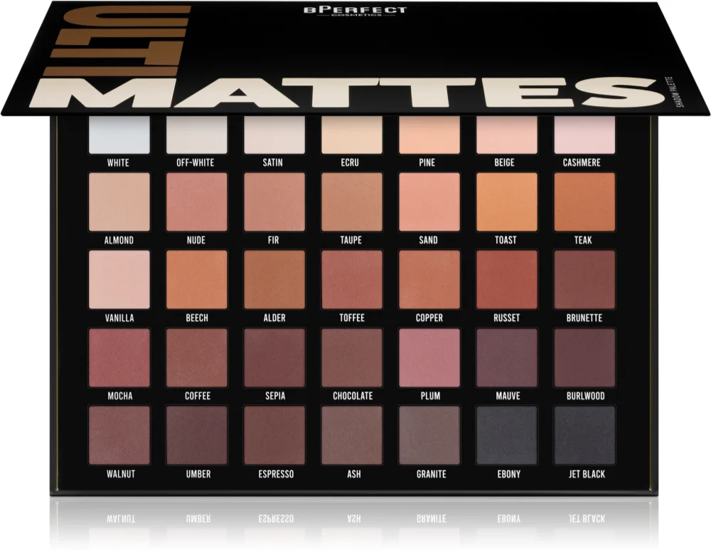 BPerfect Ultimate Matte Eyeshadow Palette