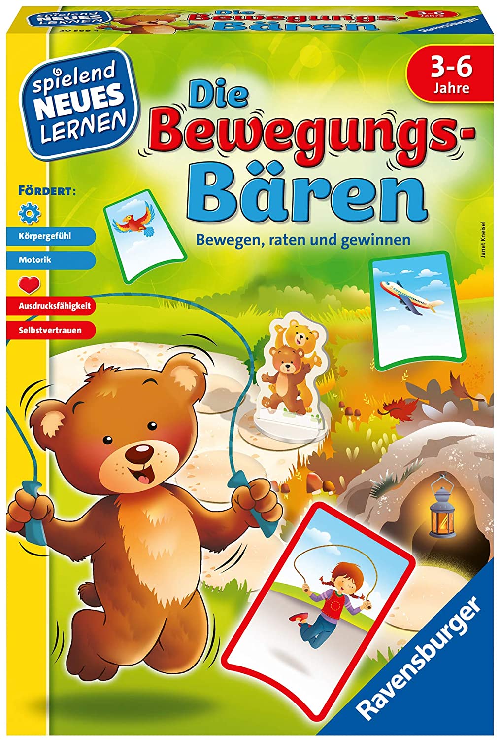 Ravensburger 20568 The Movement Bears, Playing And Learning