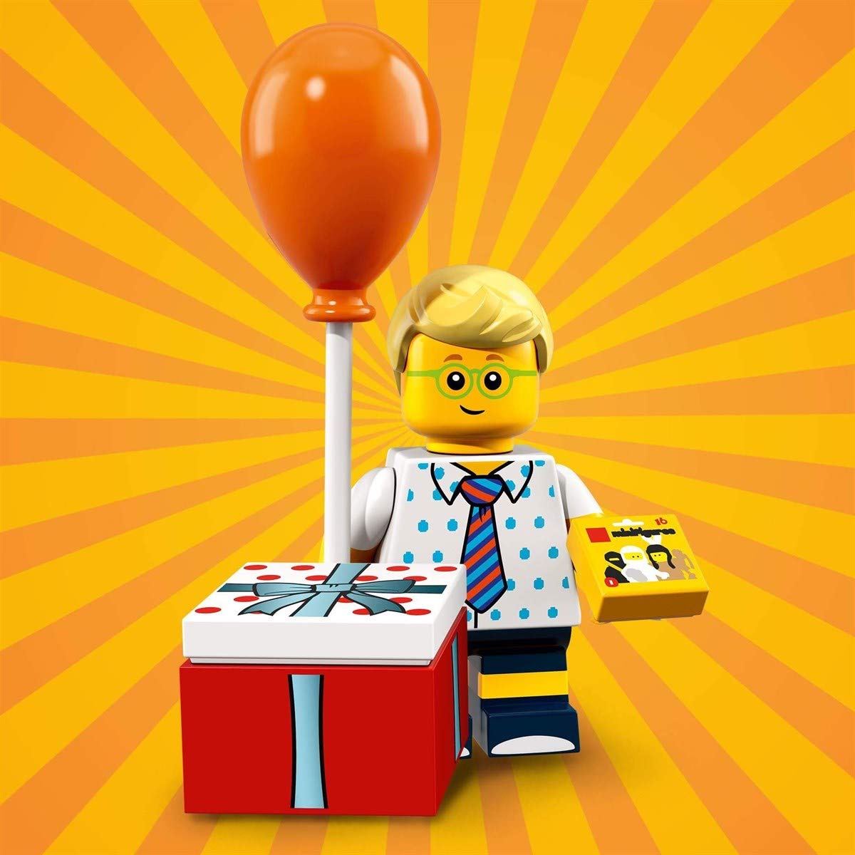 Lego 71021 Series 18 # 16 – Birthday Party Boy