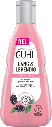 Guhl Shampoo Lang & Lebendig, 250 ml