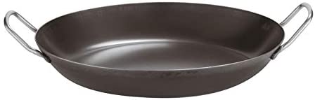 Sambonet Paderno \"Paellera\" for Risotto (Paella Pan) Iron Diameter 42 cm