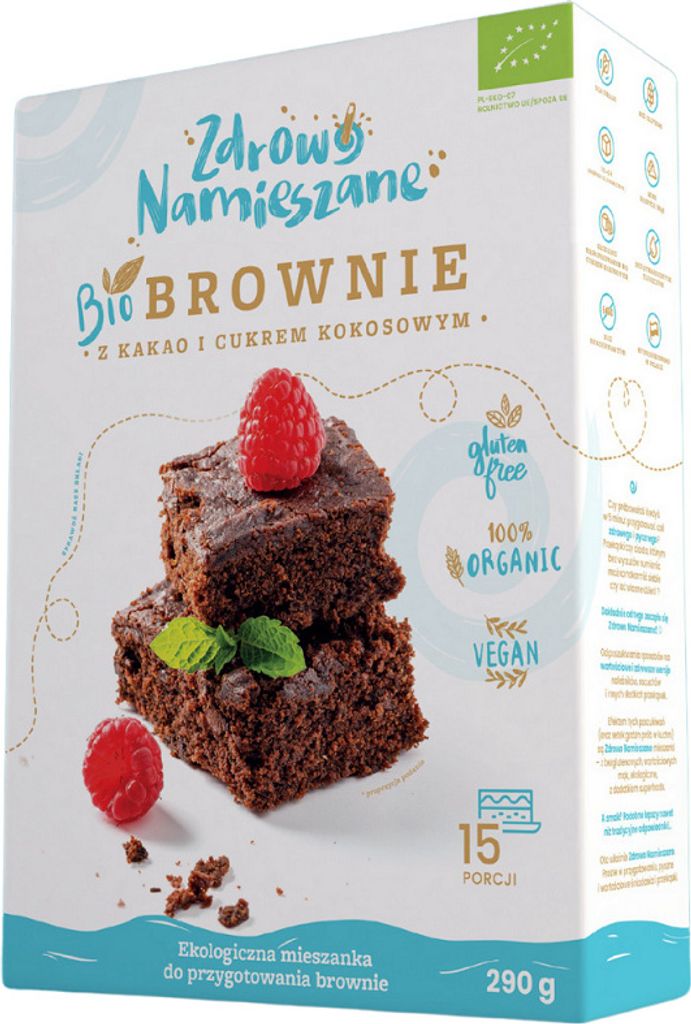Brown blend with cocoa and coconut sugar, gluten-free, 290 g - healthy blend