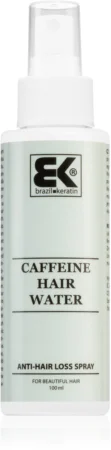 Brazil Keratin Caffeine Hair Water Anti-Hair Loss Spray Care against hair loss in weakened hair