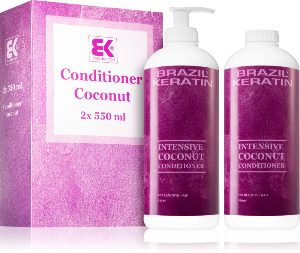 Brazil Keratin Coconut Conditioner beneficial pack (for nourishing and moisturizing)