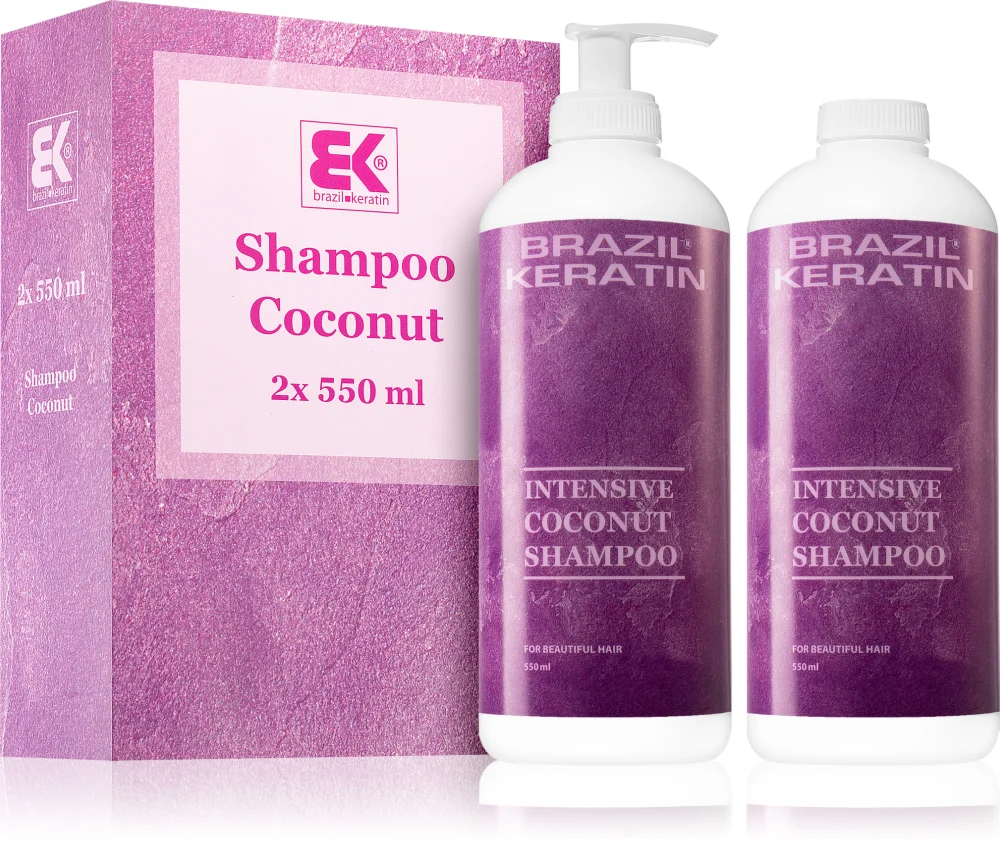 Brazil Keratin Coconut Shampoo beneficial pack (for damaged hair)