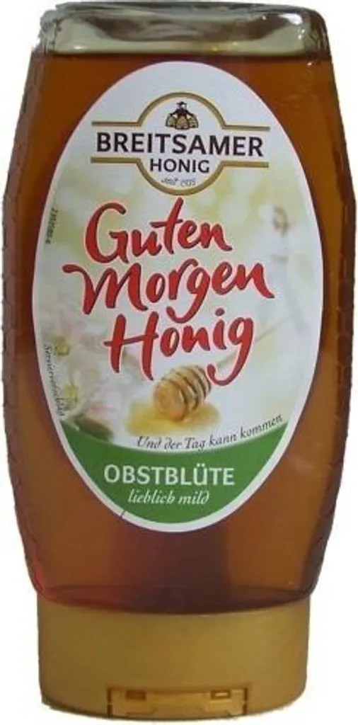 Breitsamer Guten Morgen Honig lieblich mild und zart fruchtig 350g