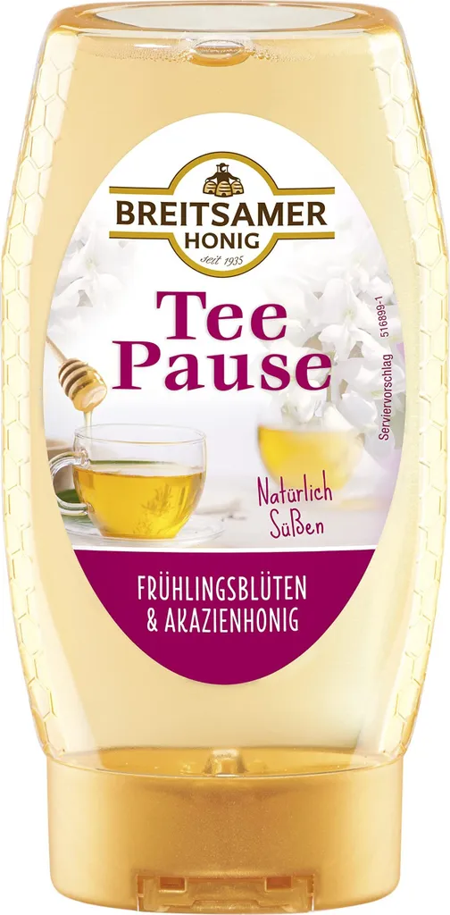 Breitsamer Honig Tee Pause Akazienblüte (350 g)