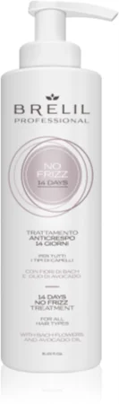 Brelil Professional No Frizz 14 Days No Frizz Treatment hair milk for damaged hair