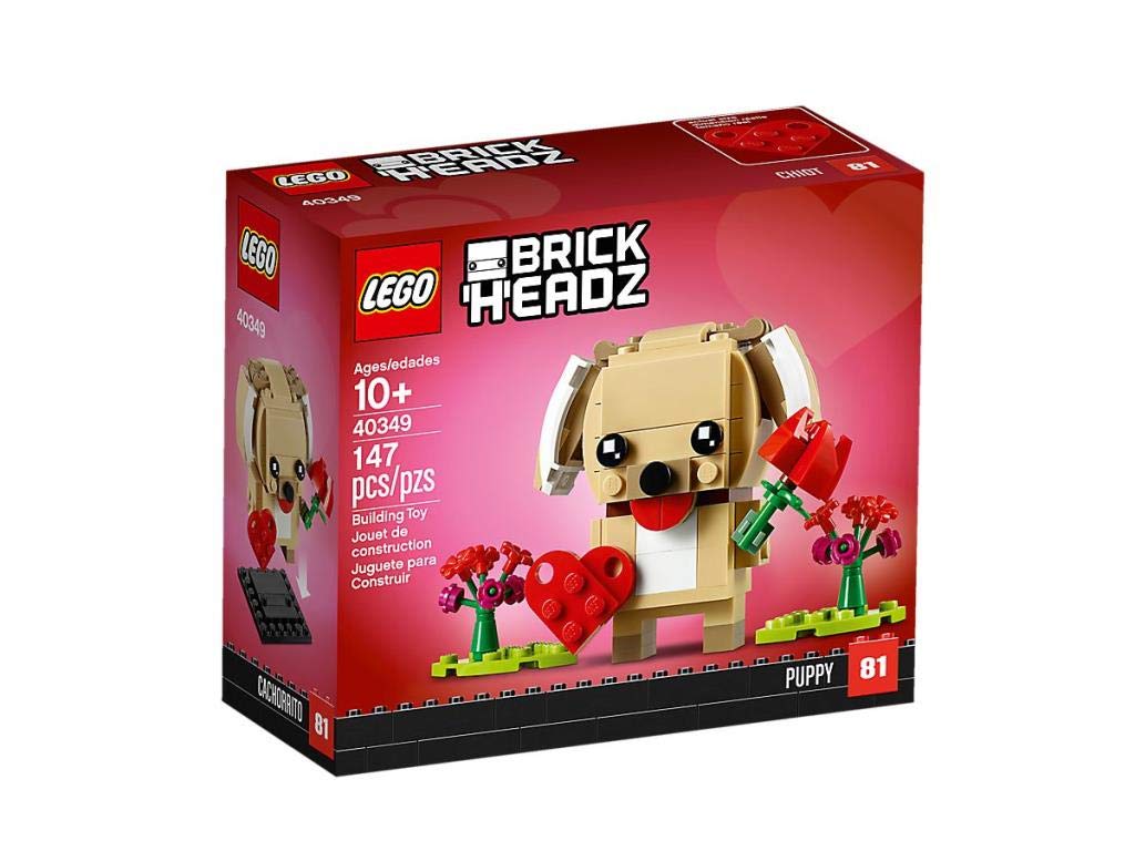 Brickheadz Lego 40349 Valentines Day Puppy