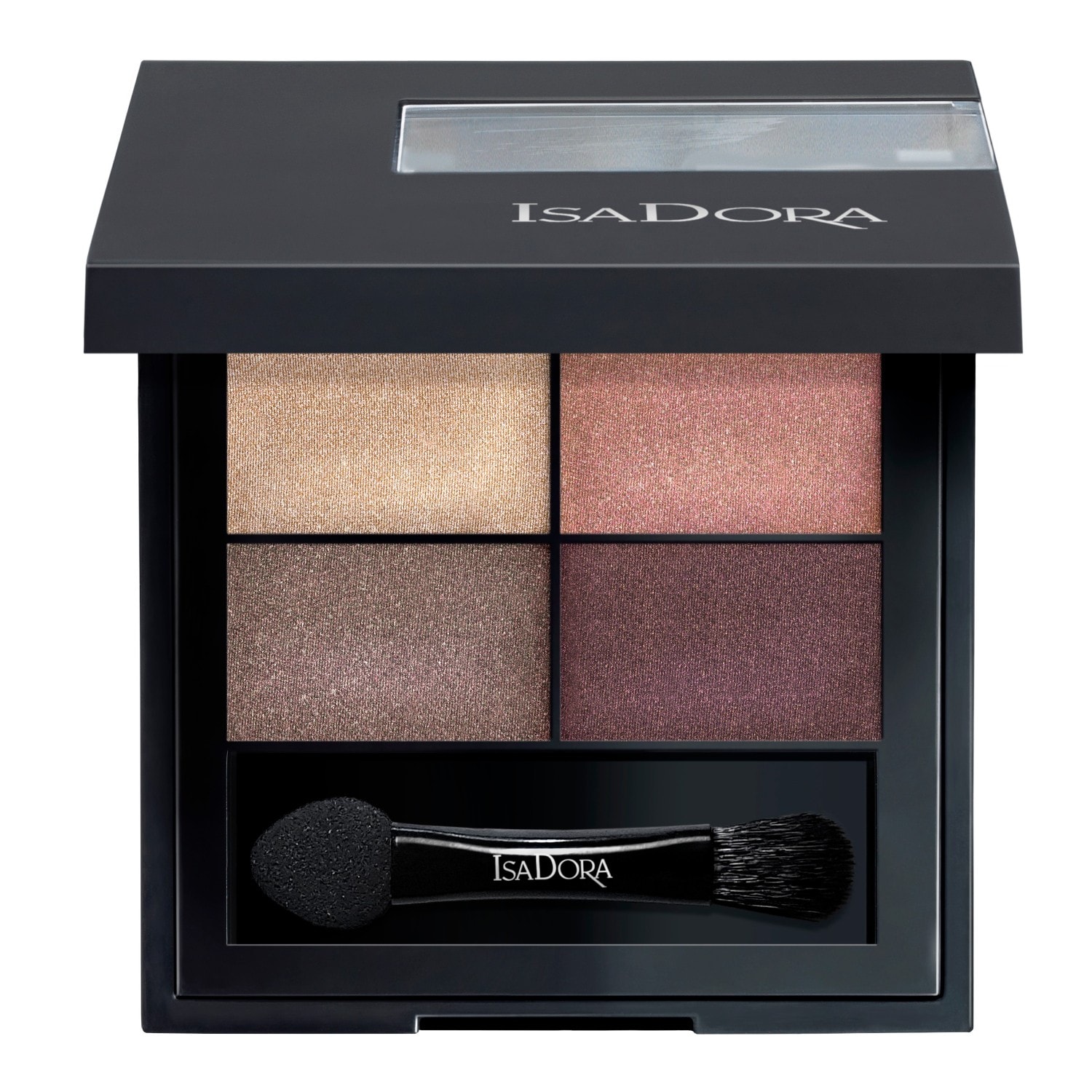 Isadora Bronzing Collection Eyeshadow Quartet, No.11 - Metropolitan