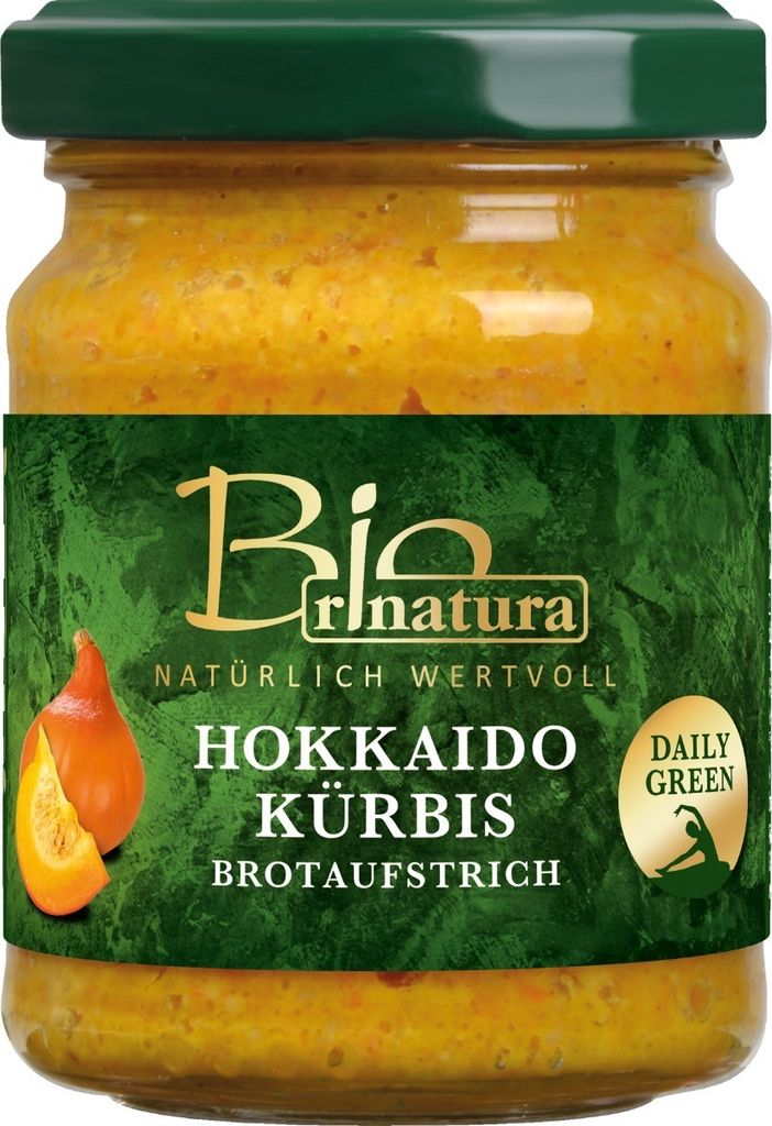 Brotaufstrich Hokkaido-Kürbis vonrinatura, 125g