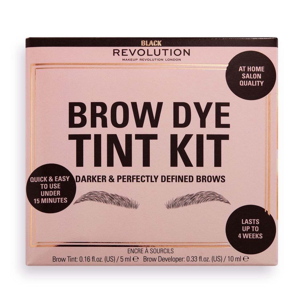 Revolution Brow Dye Tint Kit, Black