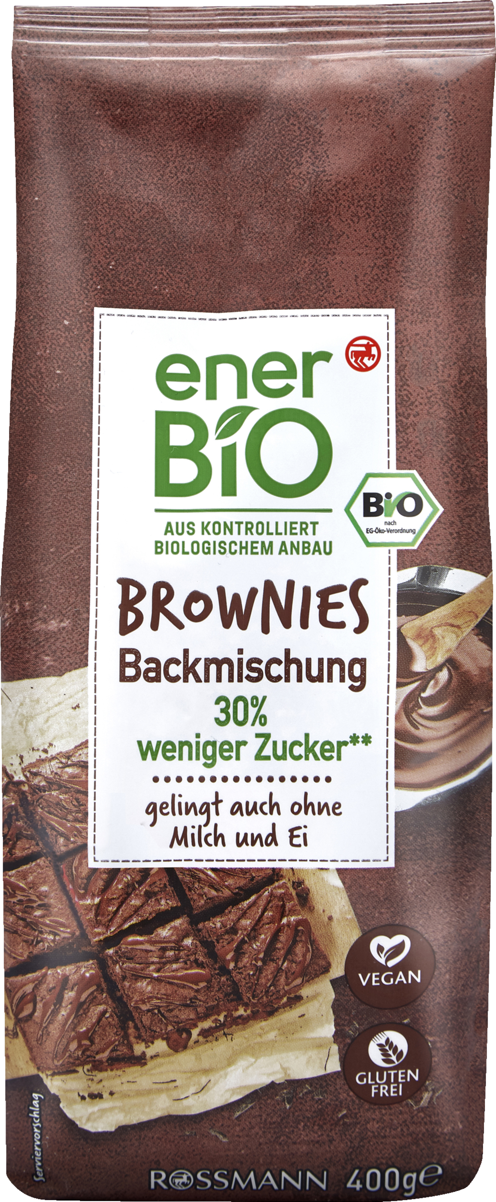 enerBiO Brownies baking mix