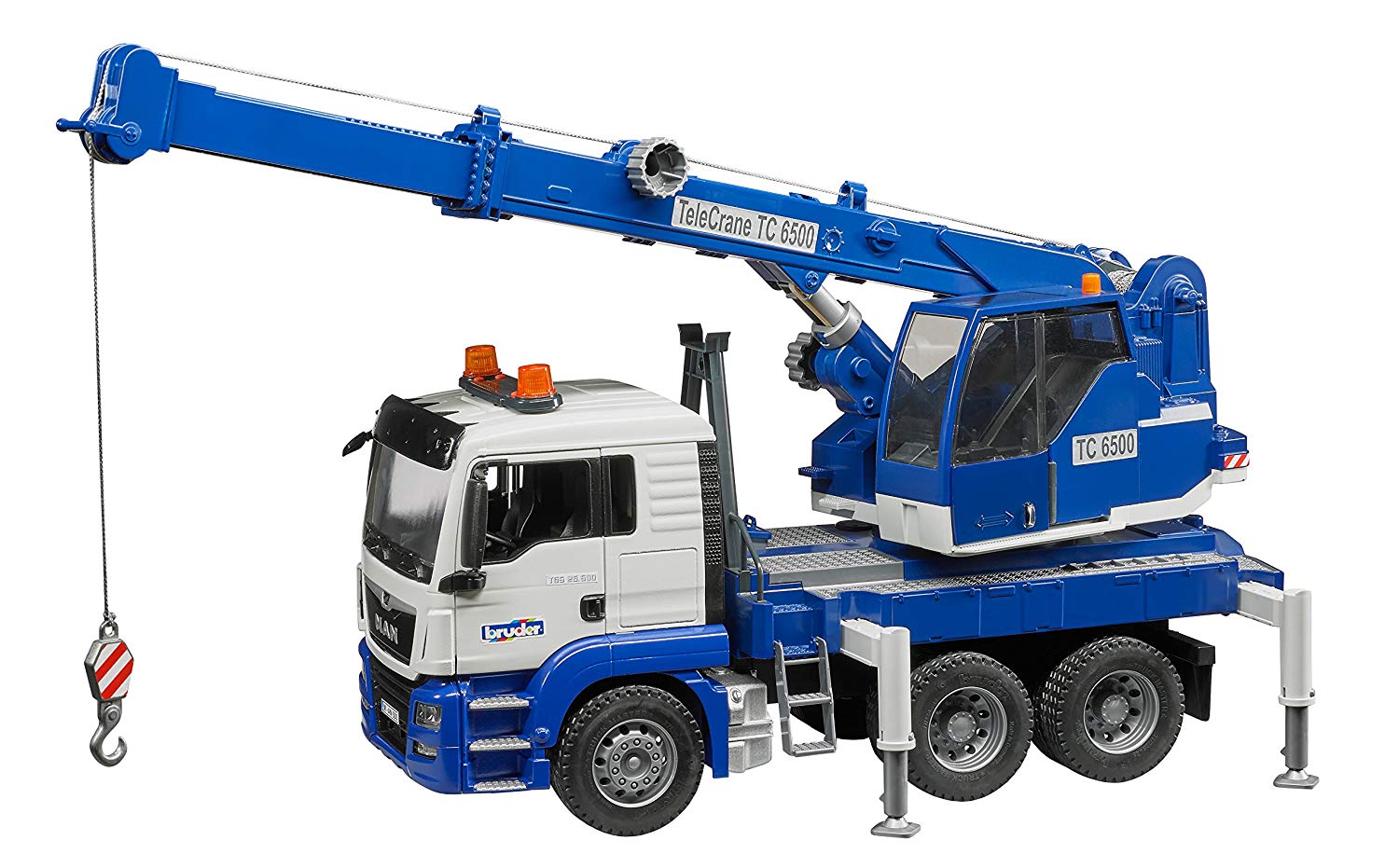 Bruder Man Tgs Crane Truck With Light And Sound Vehicle