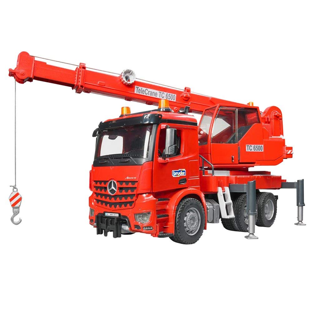 Bruder Mb Arocs Crane Truck With Light And Sound Module
