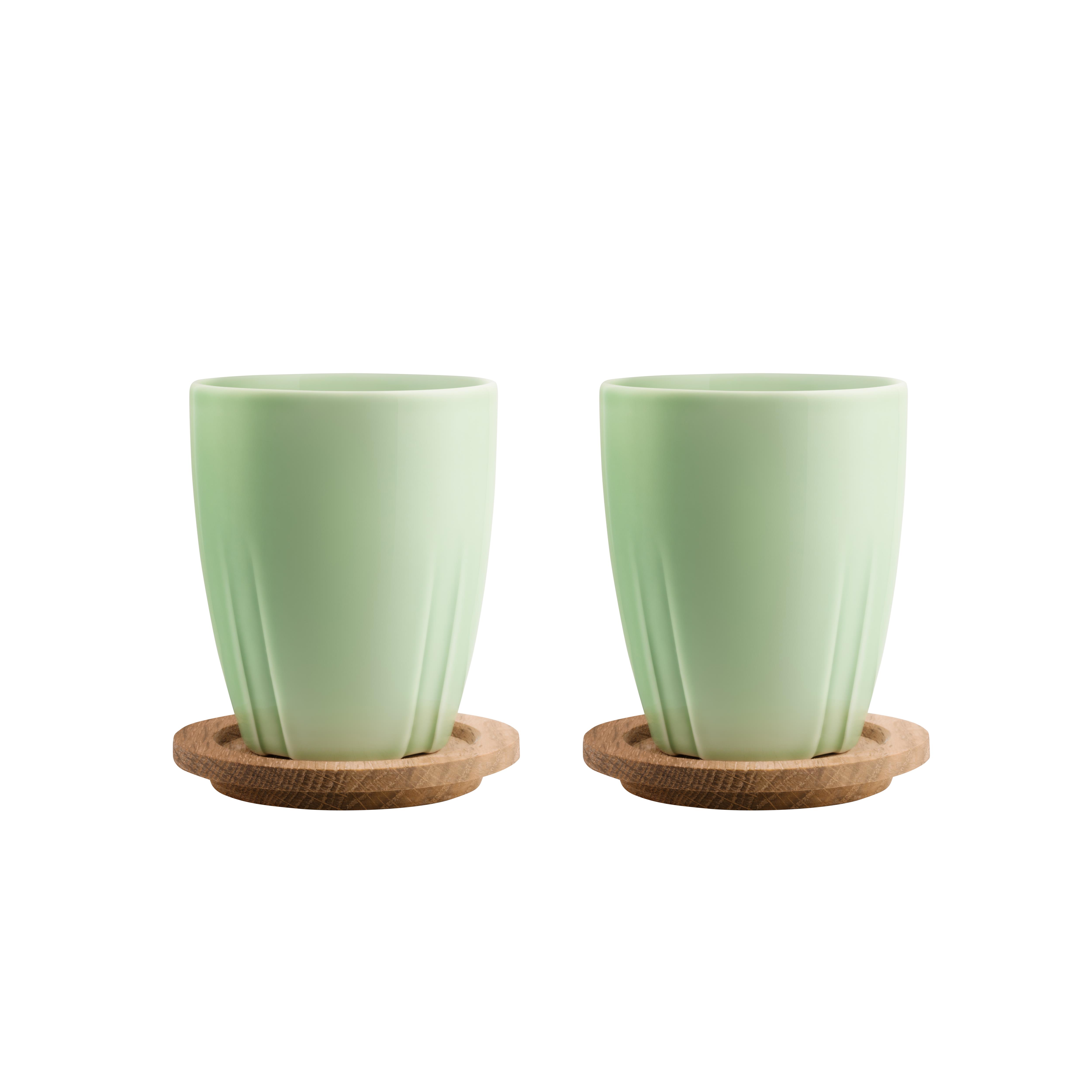 Bruk Cup With Wooden Cover 2 Pack