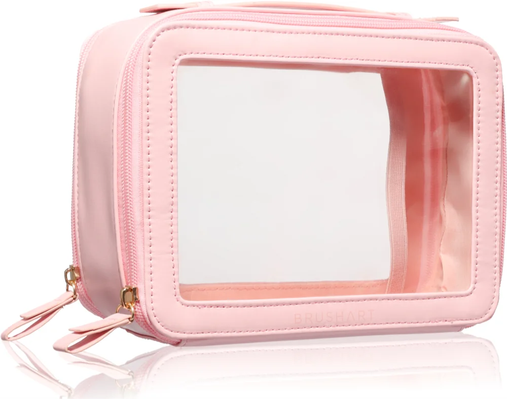 BrushArt Accessories Transparent make-up case cosmetic case